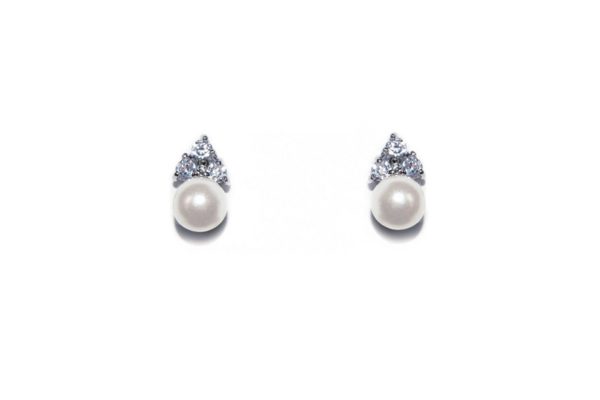 Ivory and co classic pearl earrings