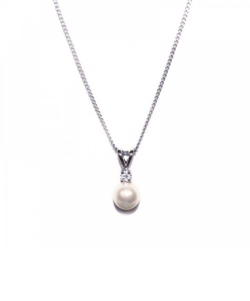 classic pearl necklace ivory and co
