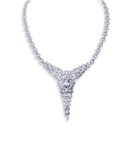 Dorchester necklace from ivory and co Bridal jewellery